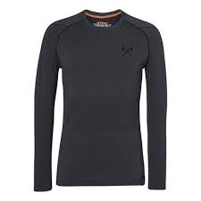 Maglia a manica lunga SZ M grigio