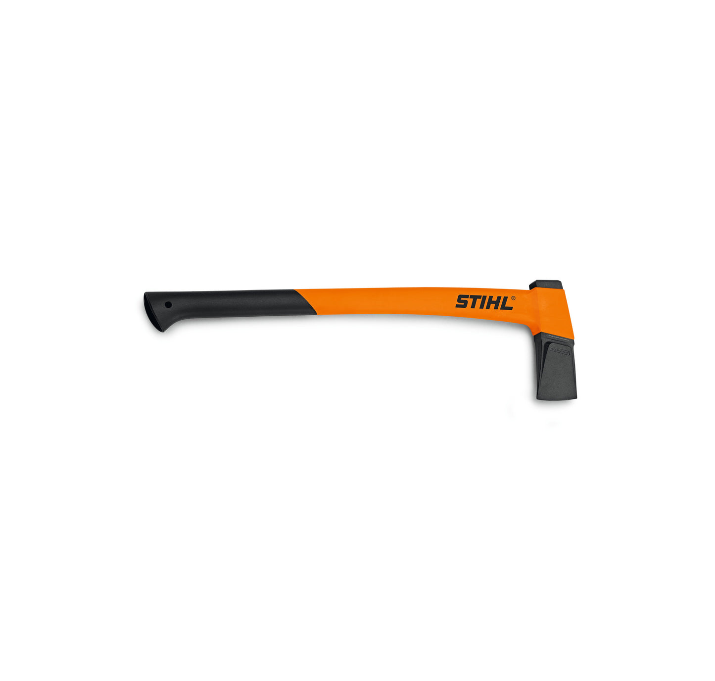 Ascia Spaccalegna AX 20 PC di Stihl su sfondo bianco, impugnatura ergonomica e alta tecnologia