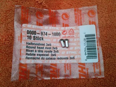 Chiodo a testa rotonda 3x6