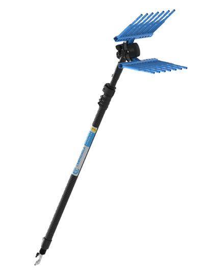 Abbacchiatore pneumatico Campagnola Olistar Metal Top con pettini blu per raccolta olive