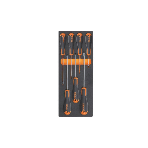 Modulo in EVA Beta Evox M214 con 7 cacciaviti Beta Easy a lama piatta