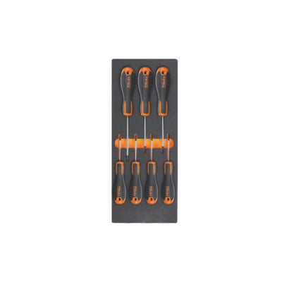 Modulo EVA Beta Evox M217 con 7 cacciaviti Beta Easy 1207E Tx per viti Torx