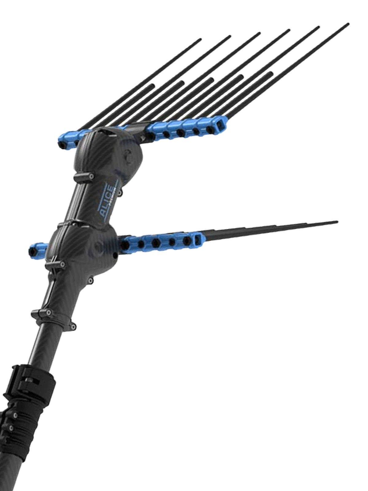 Abbacchiatore elettrico Campagnola Alice Premium 58 con rastrelli e corpo motore