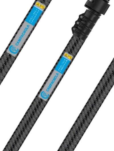 Asta telescopica Campagnola in carbonio per abbacchiatori pneumatici regolabile 138-317 cm