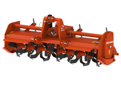 Fresa rotativa Sicma RM 185 con attacco a 3 punti e struttura rinforzata