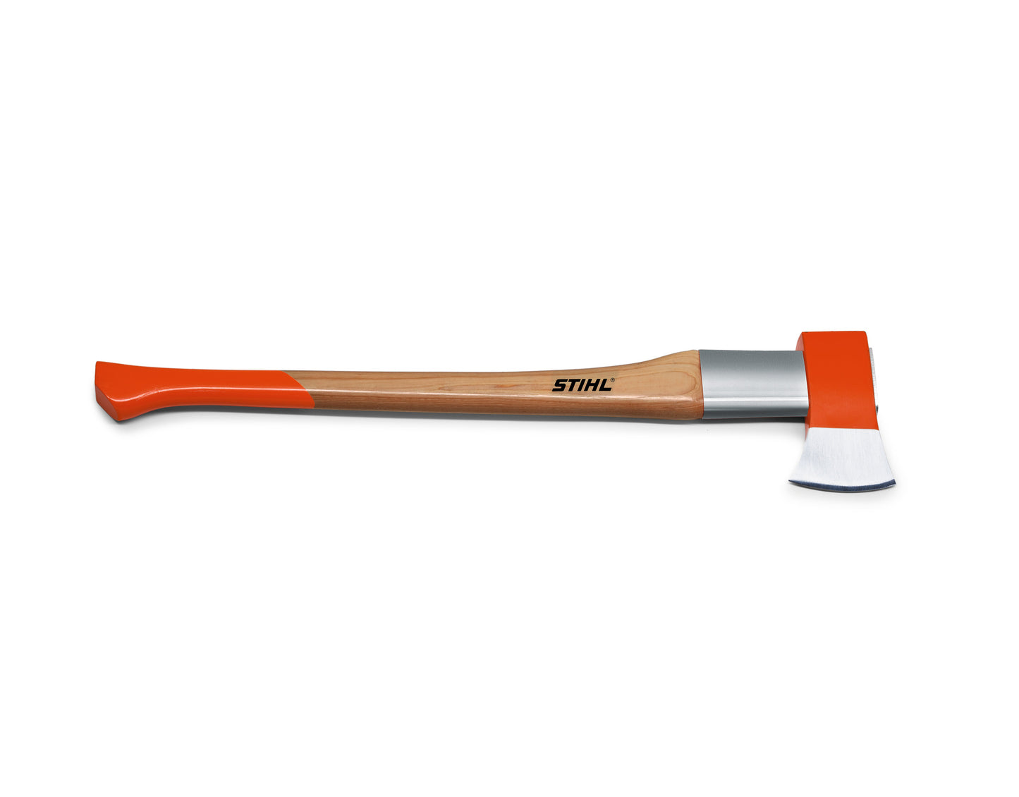 Ascia spaccalegna Stihl AX 28 CS con manico in legno e testa a cuneo