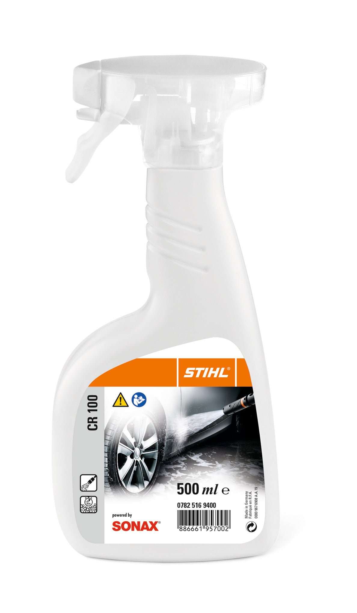 Detergente cerchioni Stihl CR-100 500 ml per cerchi in lega leggera e acciaio
