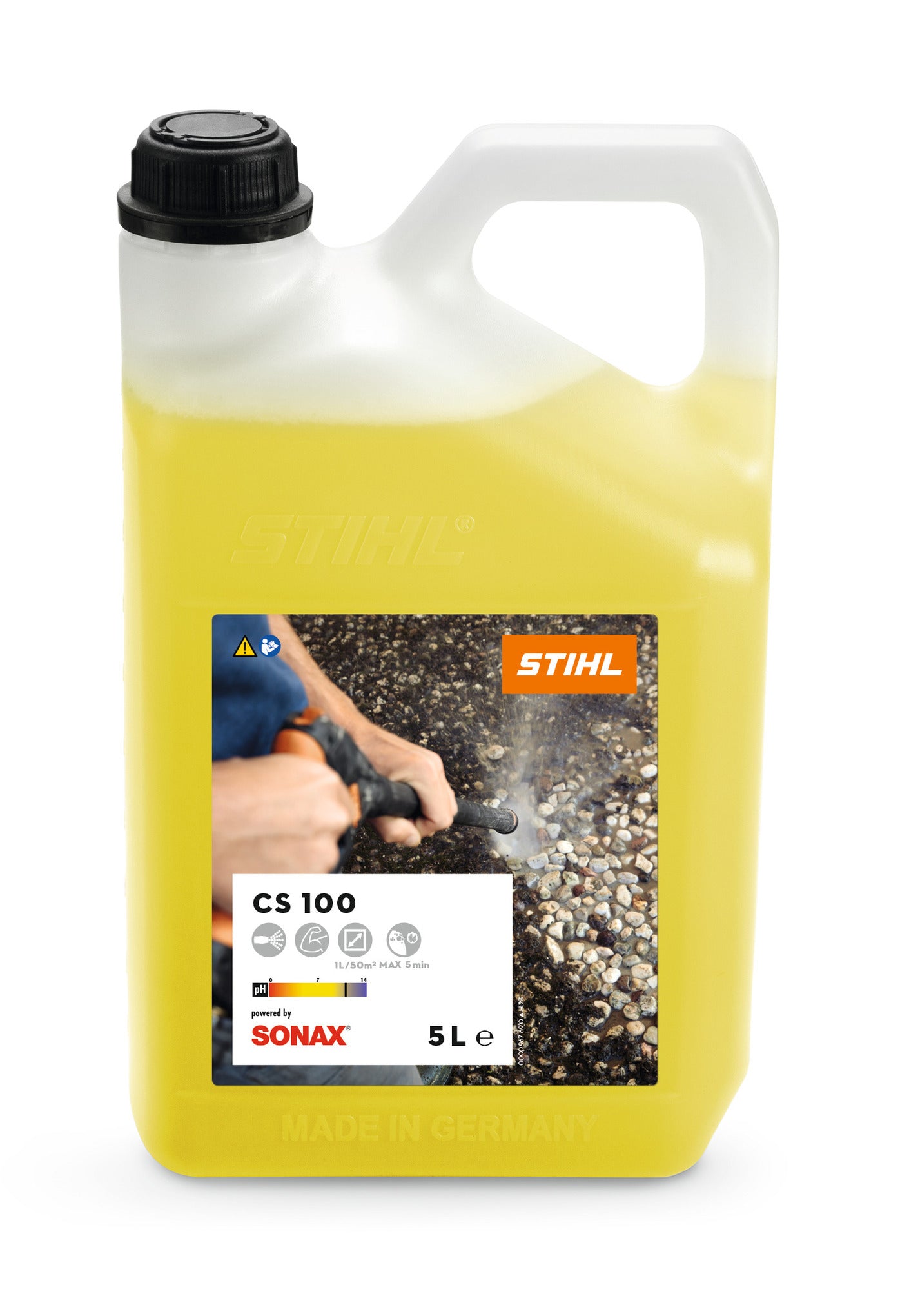 Detergente per superfici Stihl CS 100 per pietra, facciate e cemento
