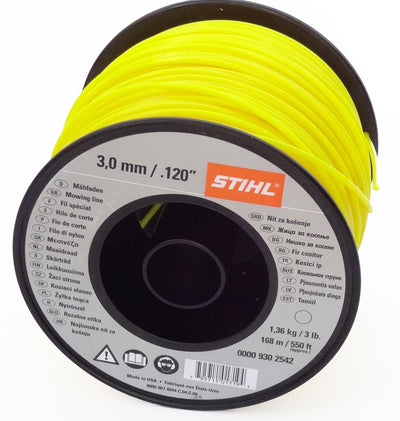 Bobina filo falciante tondo STIHL colore giallo diametro 3,0 mm