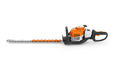 Tagliasiepi Stihl HS 82 T a scoppio vista laterale con impugnatura