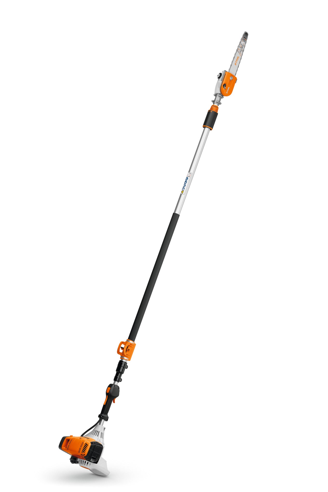 Potatore ad asta telescopica a scoppio STIHL HT 105 con motore 4-MIX e spranga da 30 cm