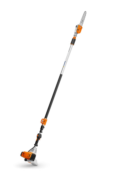 Potatore ad asta telescopica a benzina Stihl HT 135 con motore 4-MIX e spranga da 30 cm