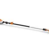 Potatore ad asta a batteria Stihl HTA 160 con asta telescopica e testa di taglio