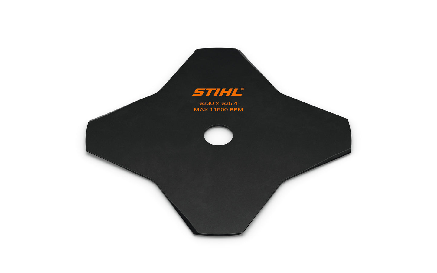 Lama tagliaerba STIHL a 4 denti Ø230 foro 25,4 mm per decespugliatore