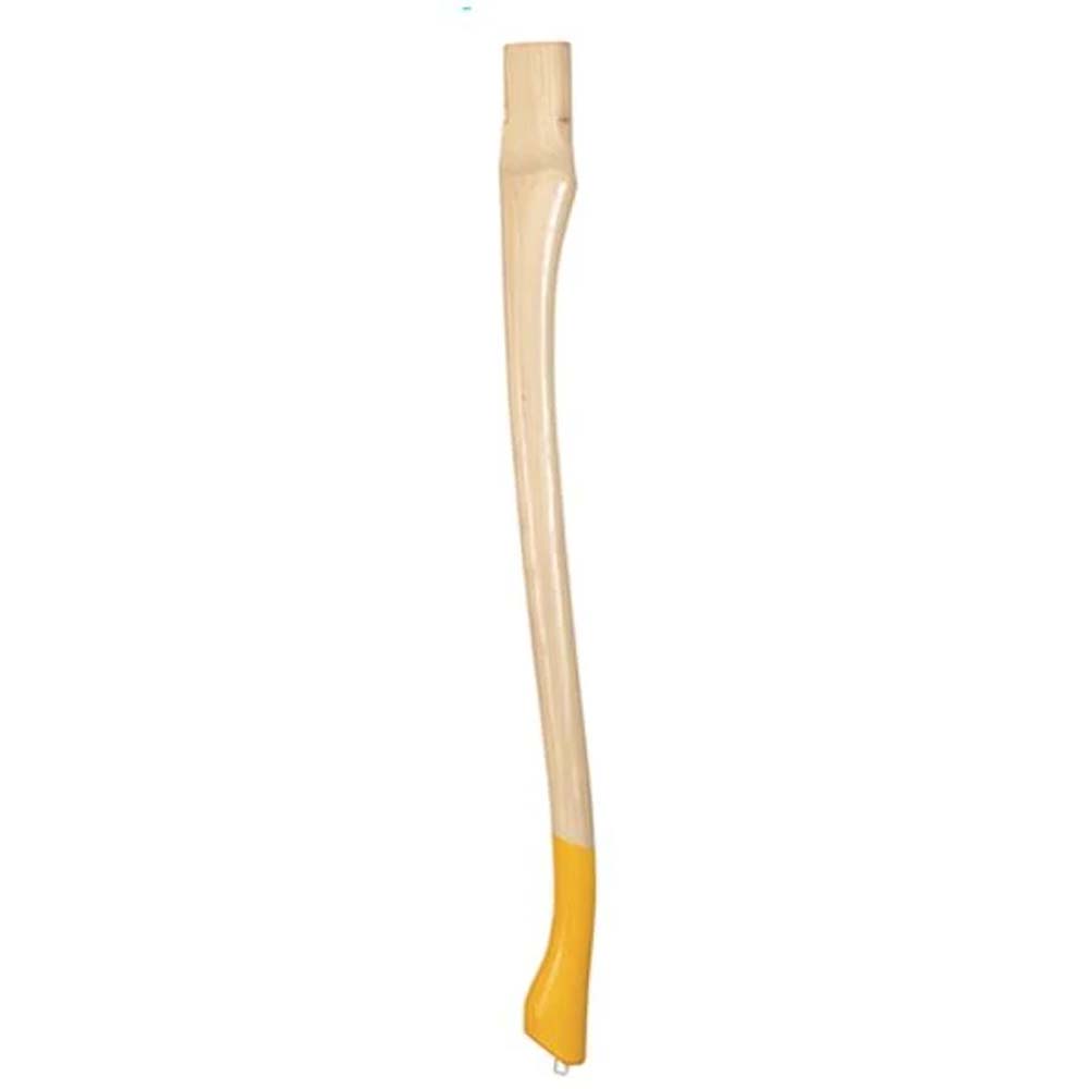 Manico Stihl in legno hickory da 80 cm con estremità verniciata gialla
