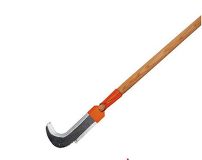 Manico di ricambio Stihl in legno hickory 90 cm con zona di innesto arancione