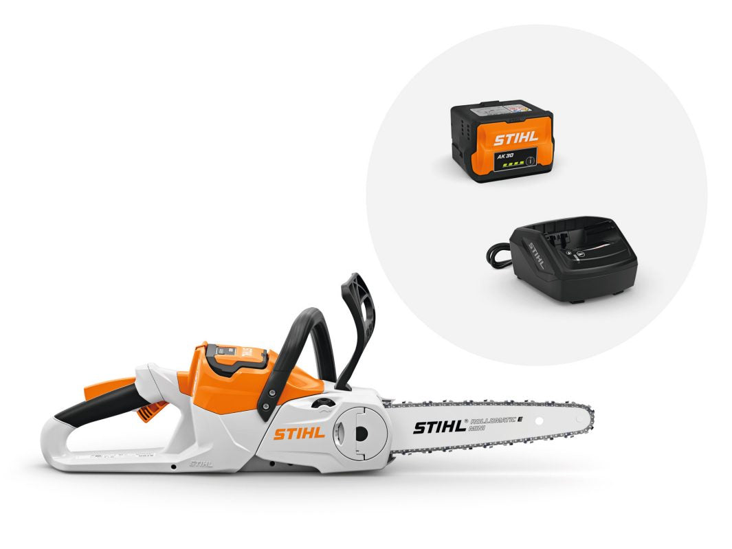 Motosega STIHL MSA 70 C-B con batteria AK 30 e caricatore AL 101