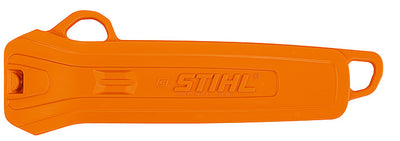 Protezione catena Stihl a scatto per coperchio rocchetto/pignone