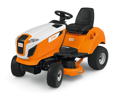 Trattorino rasaerba Stihl RT 4097 SX compatto con piatto di taglio 95 cm e sedile regolabile