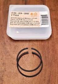 Segmento di compressione Stihl Ø 38x1,2 mm ricambio motore