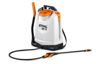 STIHL SG 71 irroratore spalleggiato 18 litri con leva a pompa regolabile e manometro