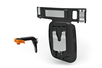 Sistema di trasporto comfort Stihl per soffiatore a batteria BGA 200 con piastra di montaggio
