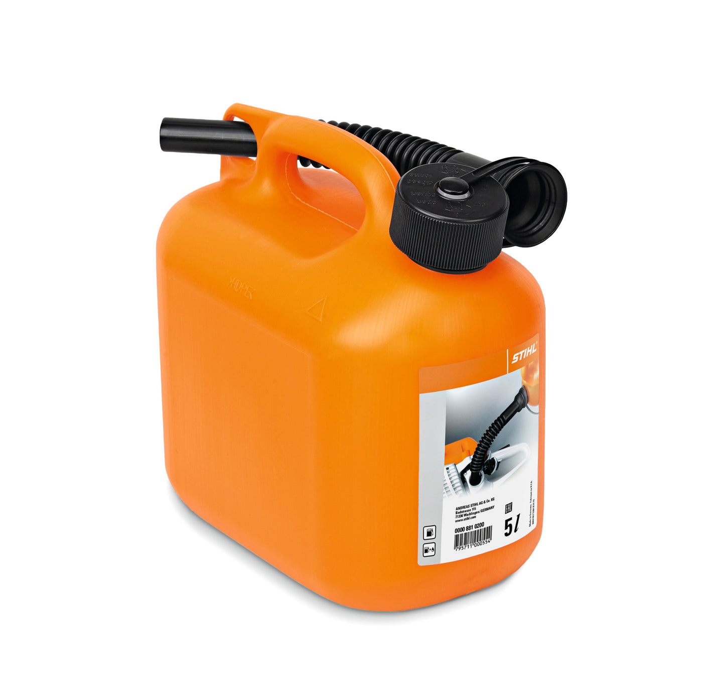 Tanica per benzina Stihl in plastica con omologazione UN