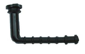 Tubo metallico Stihl ricambio per motoseghe compatibile con pompa olio e carter albero a gomito