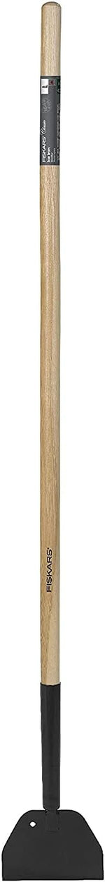 Rompighiaccio in acciaio al boro Fiskars con manico in legno, lunghezza 147,5 cm, larghezza 17,5 cm