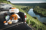 Vista laterale del serbatoio capiente dell'atomizzatore STIHL SR 430