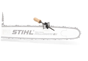 Affilatore a rulli FG4 della Stihl con design compatto e funzione di affilatura precisa