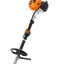Vista frontale del Kombi a scoppio STIHL KM 94 RC-E con impugnatura ergonomica