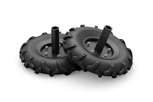 Pneumatici 12 pollici per motozappa Stihl MH 600 in un ambiente paesaggistico