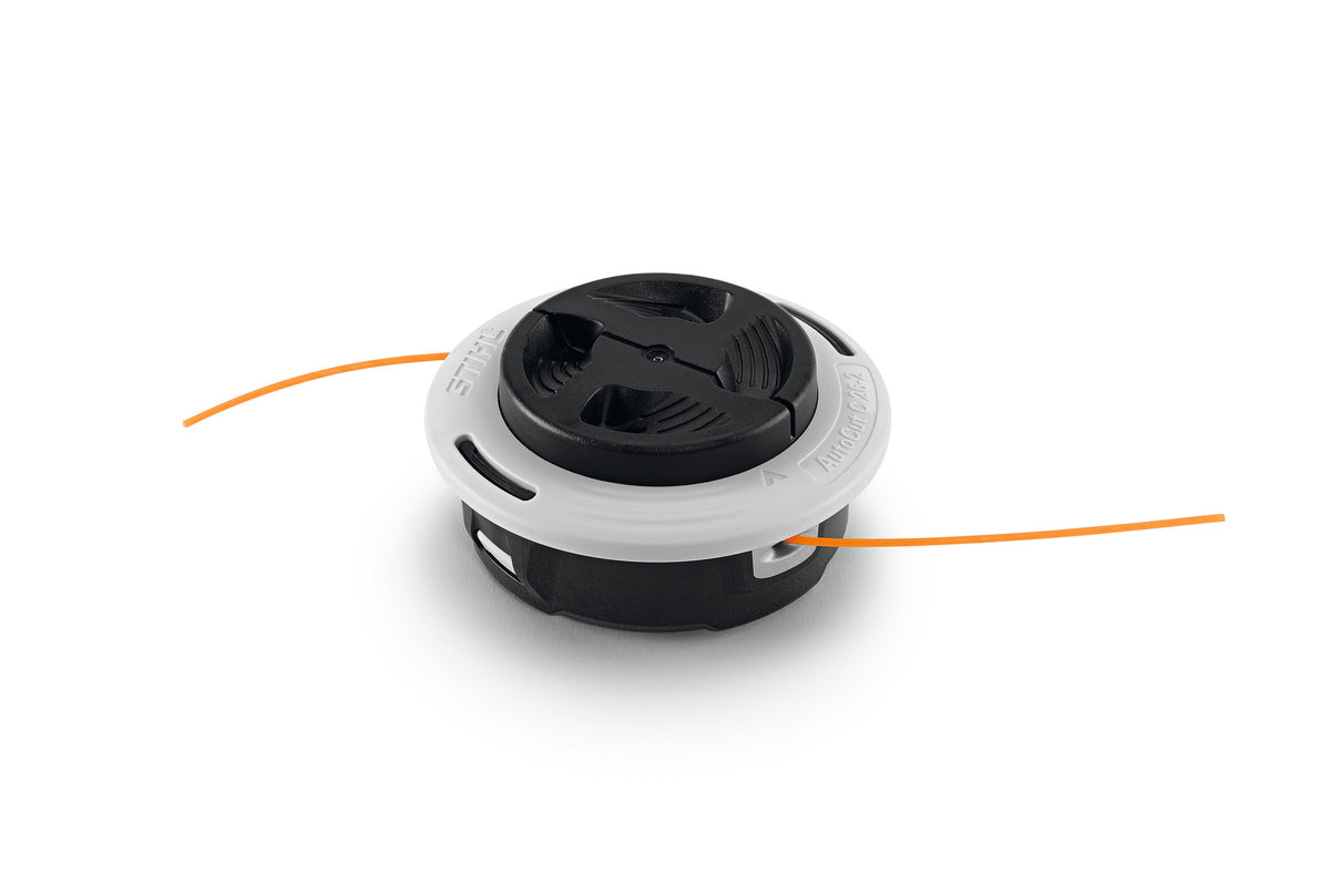 Testina AutoCut C 26-2 di Stihl per decespugliatori, vista laterale con dettagli del design robusto