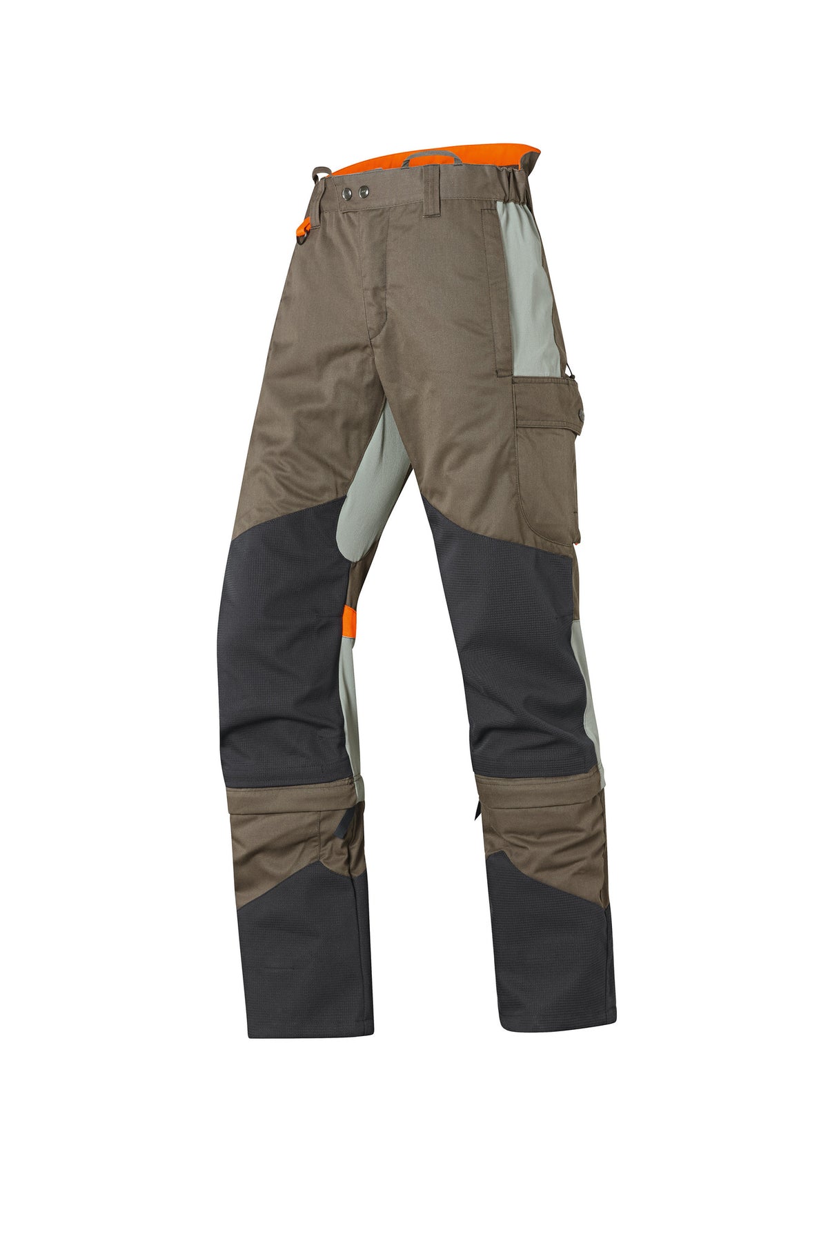 Pantaloni protettivi HS MULTI-PROTECT in tonalità torba con cerniere di ventilazione
