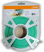 Filo per decespugliatore STIHL, diametro 2.0 mm, lunghezza 60 m, colore verde, confezione in plastica, adatto per tagliaerba e decespugliatori, alta resistenza e durata, ideale per giardinaggio e manutenzione del prato.