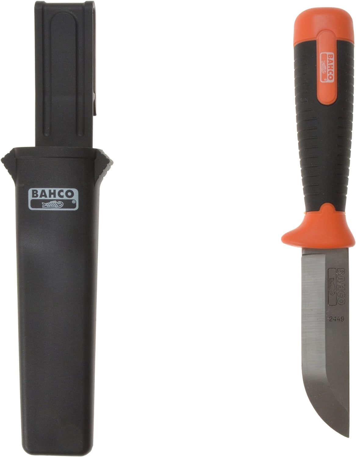 Fodero nero Bahco per coltello con clip