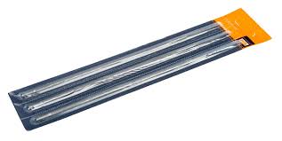 Set Bahco di 3 lime tonde per affilare i denti della catena motosega in skin pack perforato