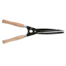 Tagliasiepi manuale Bahco P57-25-F con manici in legno e lame dritte nere