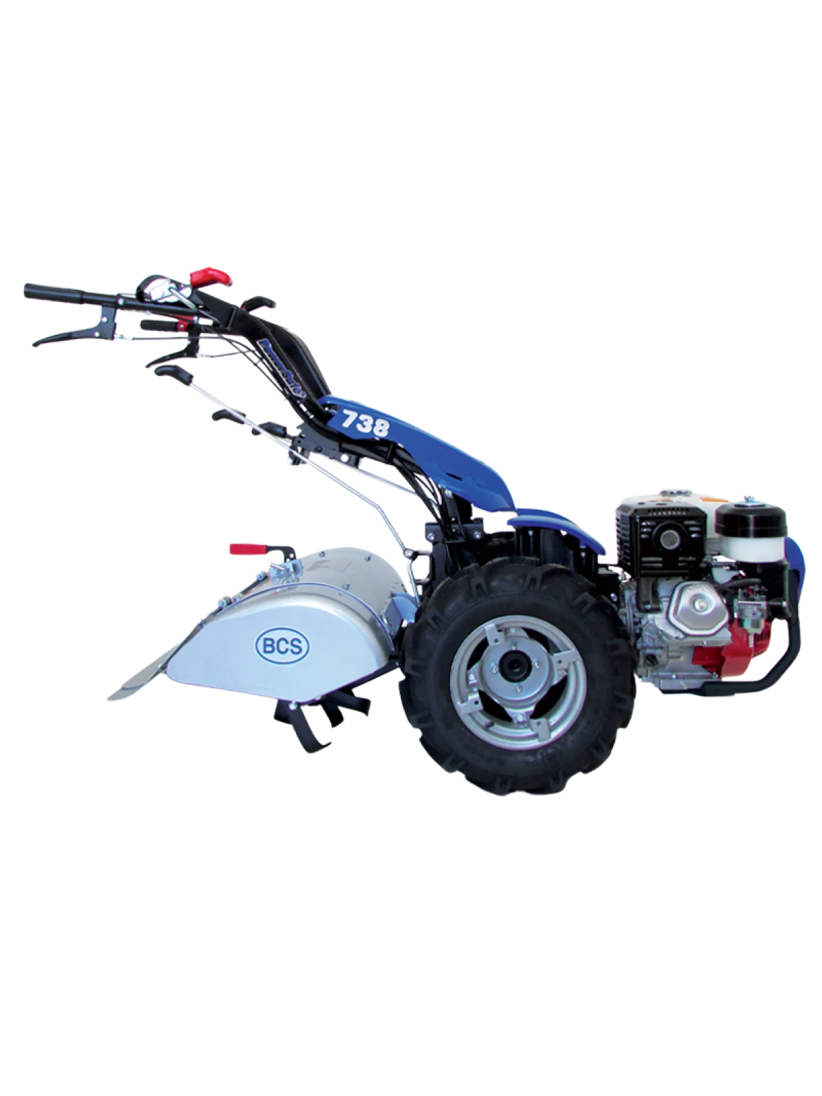 Motocoltivatore reversibile BCS 738 PowerSafe con trasmissione meccanica e cambio 3+3