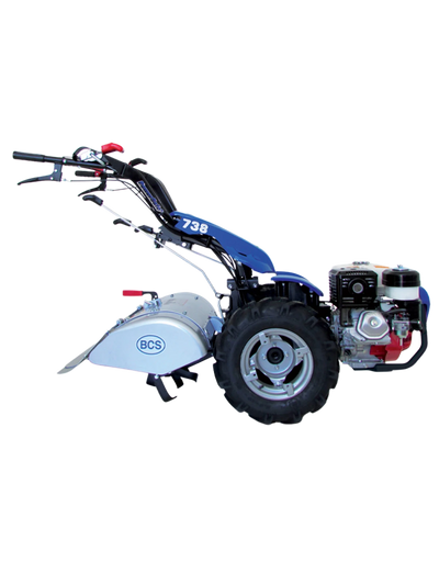 Motocoltivatore reversibile BCS 738 PowerSafe con trasmissione meccanica e cambio 3+3