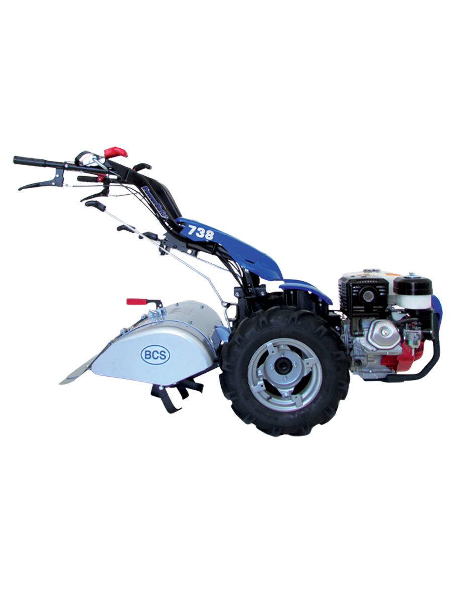 Motocoltivatore reversibile BCS 738 PowerSafe con trasmissione meccanica e cambio 3+3