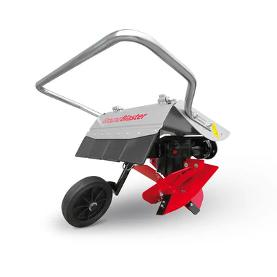 Aratro rotativo BCS GroundBlaster con 4 lame a spirale e ruotino posteriore