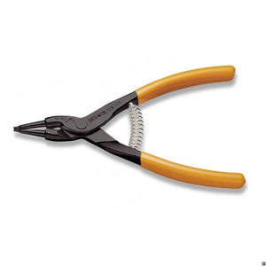Pinza Beta 1036 per anelli Seeger esterni a becchi dritti con manici in PVC