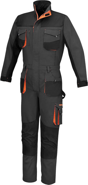 Tuta da lavoro Beta 7865G Light grigia multitasche con zip doppio cursore