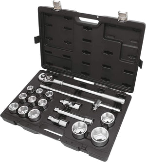 Set Beta 928E/C17 chiavi a bussola esagonali 3/4 con accessori in valigetta