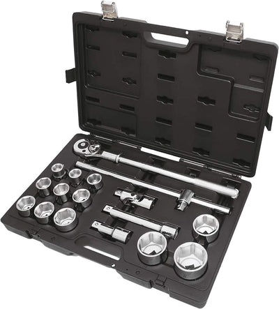 Set Beta 928E/C17 chiavi a bussola esagonali 3/4 con accessori in valigetta