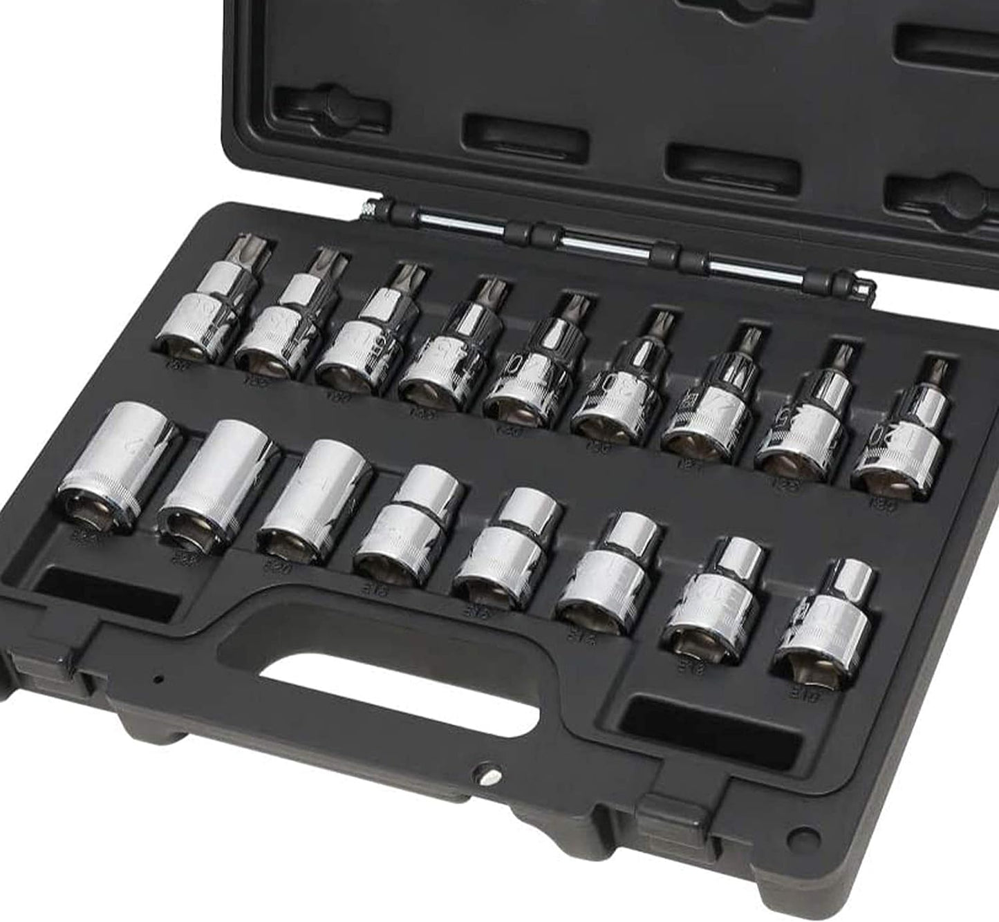 Set bussole Torx Beta 17 pezzi organizzate in valigetta rigida