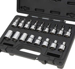 Set bussole Torx Beta 17 pezzi organizzate in valigetta rigida