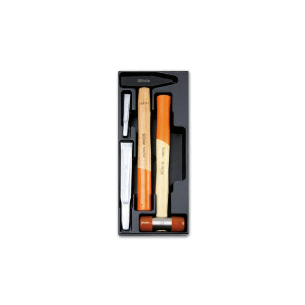 Beta T234 termoformato rigido in ABS con utensili a percussione martello mazzuolo e scalpelli